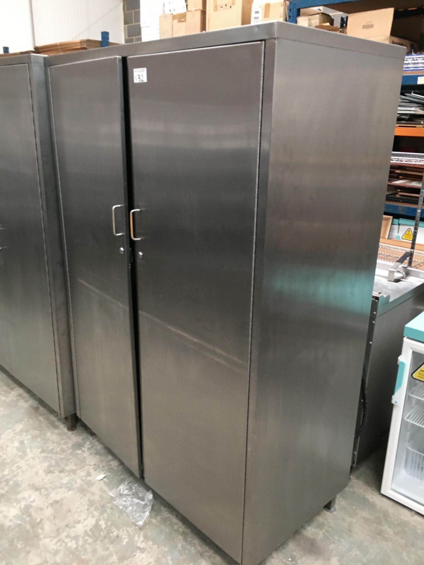 Large Kitchen Storage Cupboard Double Door - Image 2 of 3