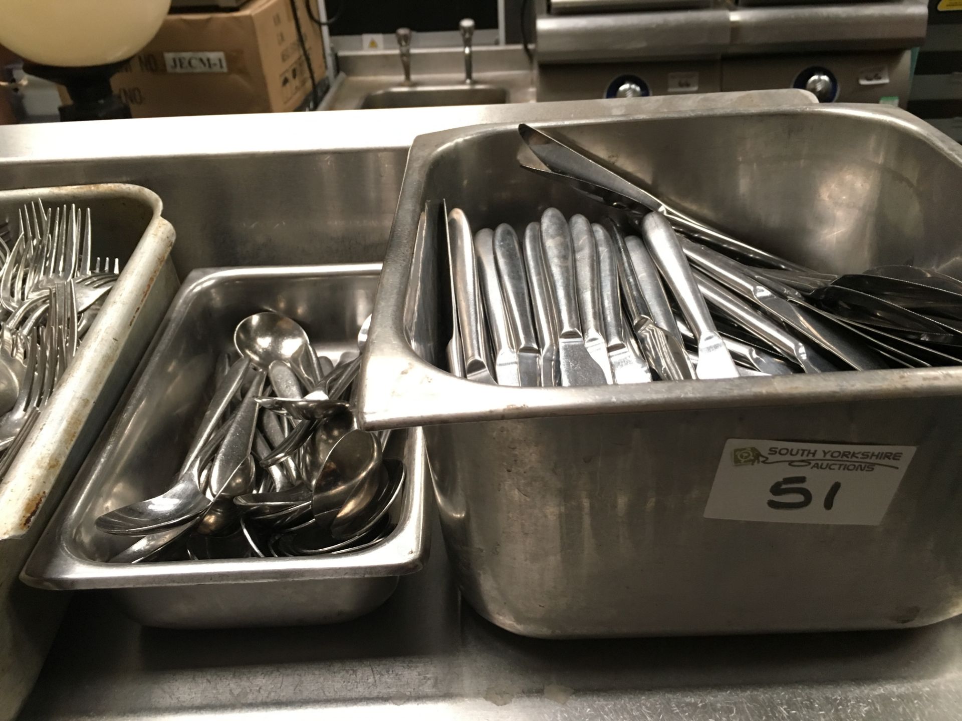 Very Large amount of Cutlery in 4 Containers - Image 4 of 5