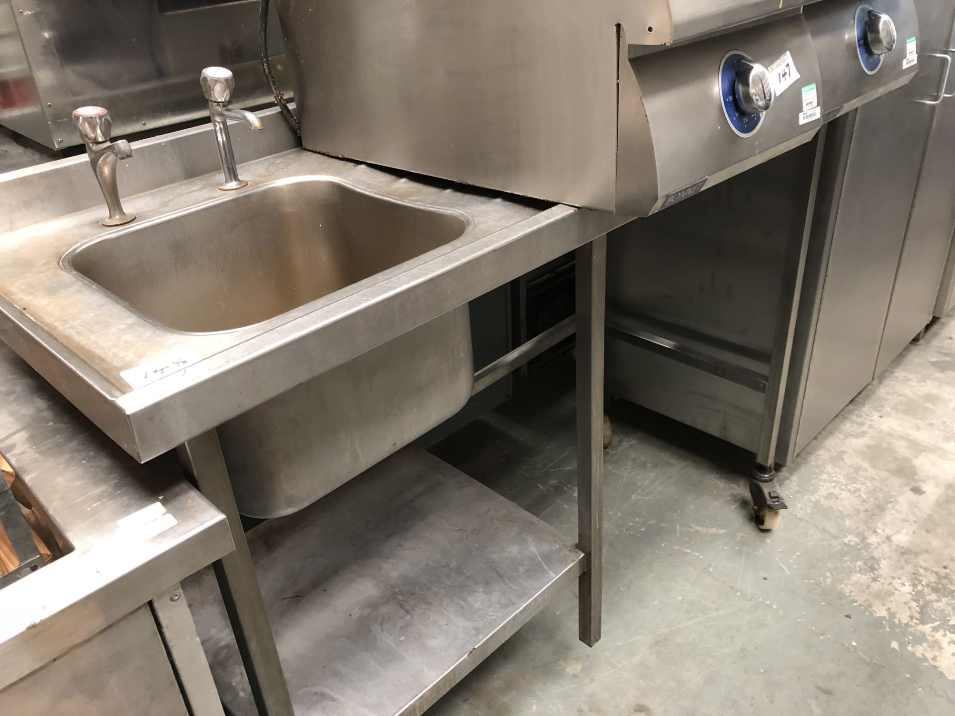 Single Bowl Right Hand Drainer Sink Unit