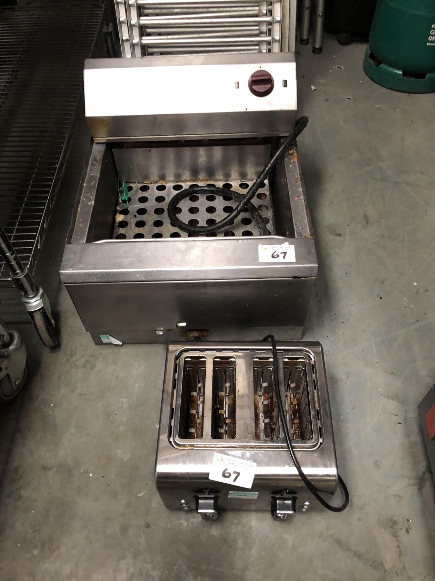 Electroway/moorwood vulcan Fish Fryer and Toaster