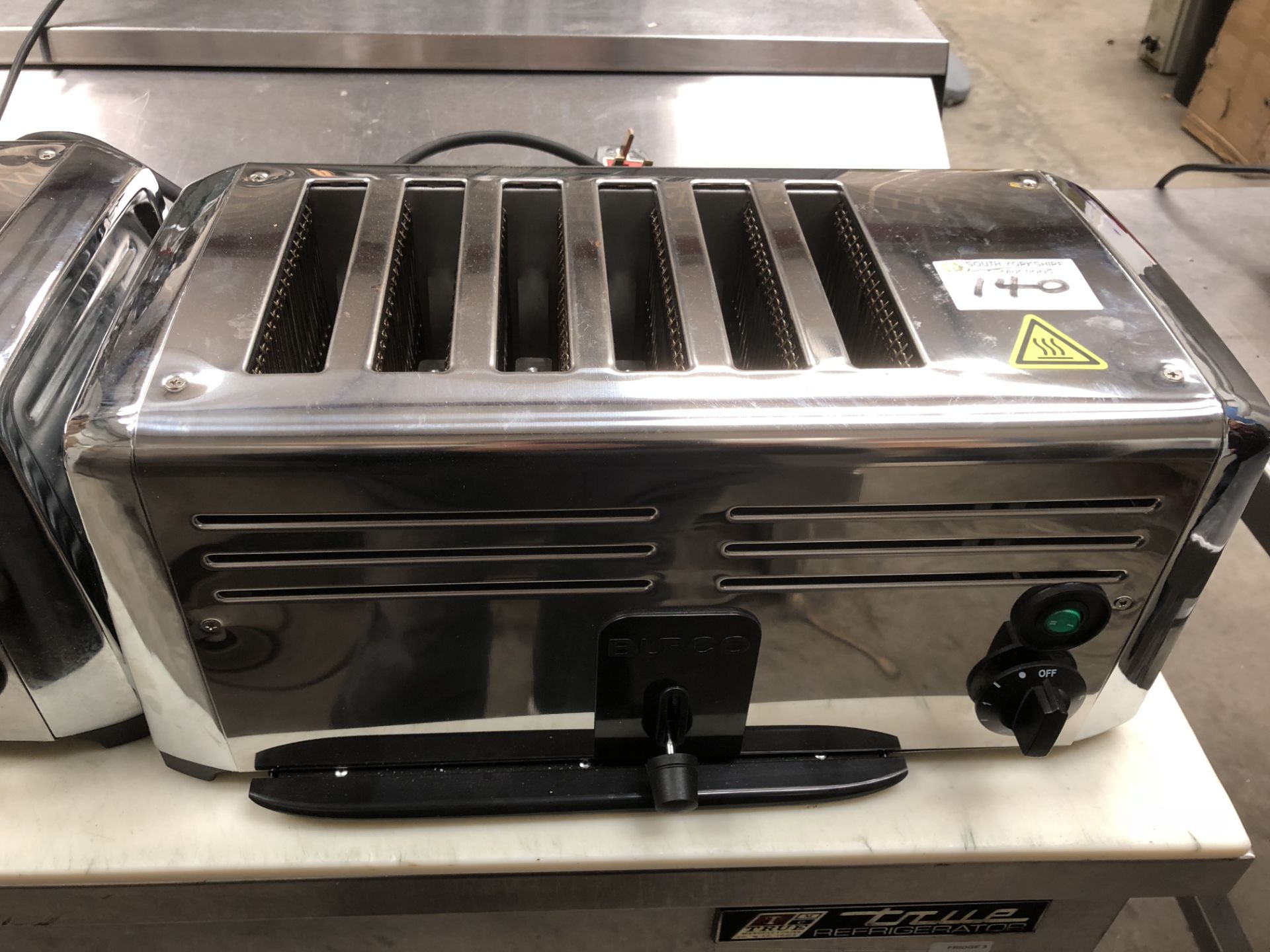 Burco 6 Slot Toaster