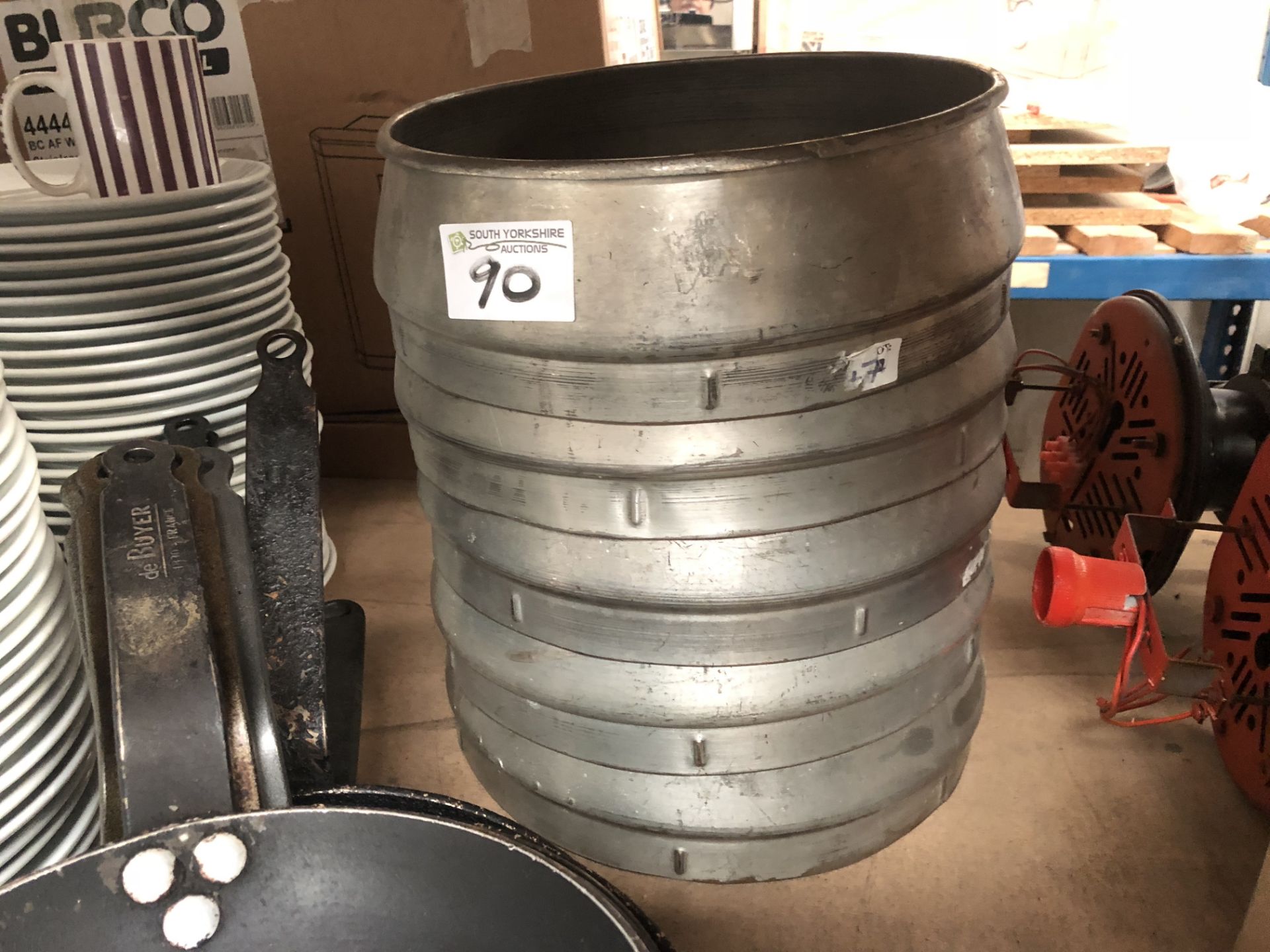 5 x Hobart 20 Quart Mixer Extension Rings