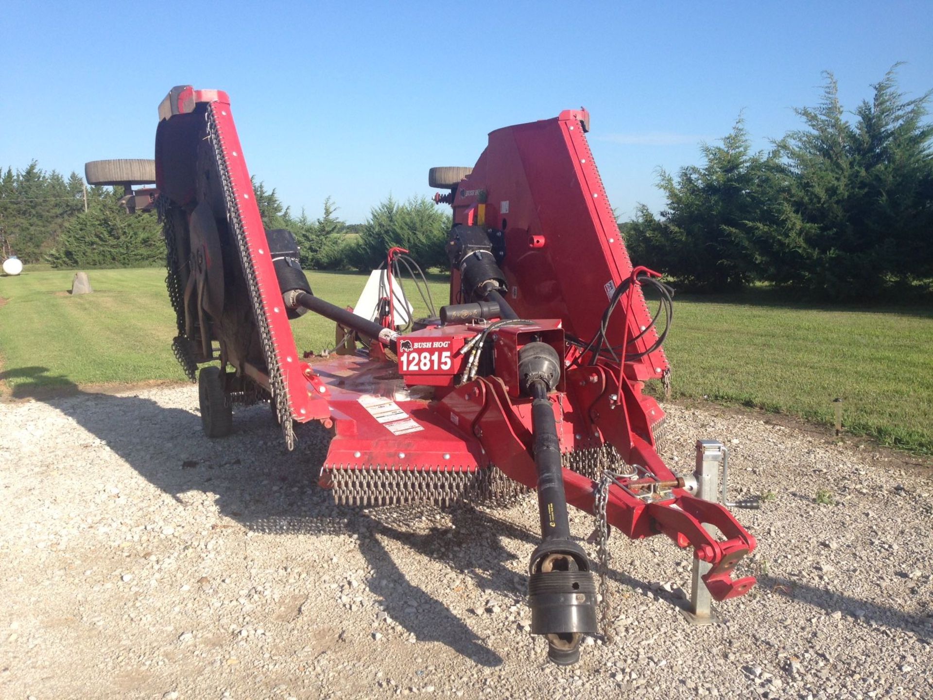 2015 Bush Hog 12815 15’ shredder, big PTO 1000 RPM