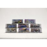 Assorted Batman Models in Display Cases x 8