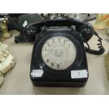 A vintage telephone