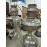 Two oil lamps