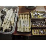 A selection of flatware