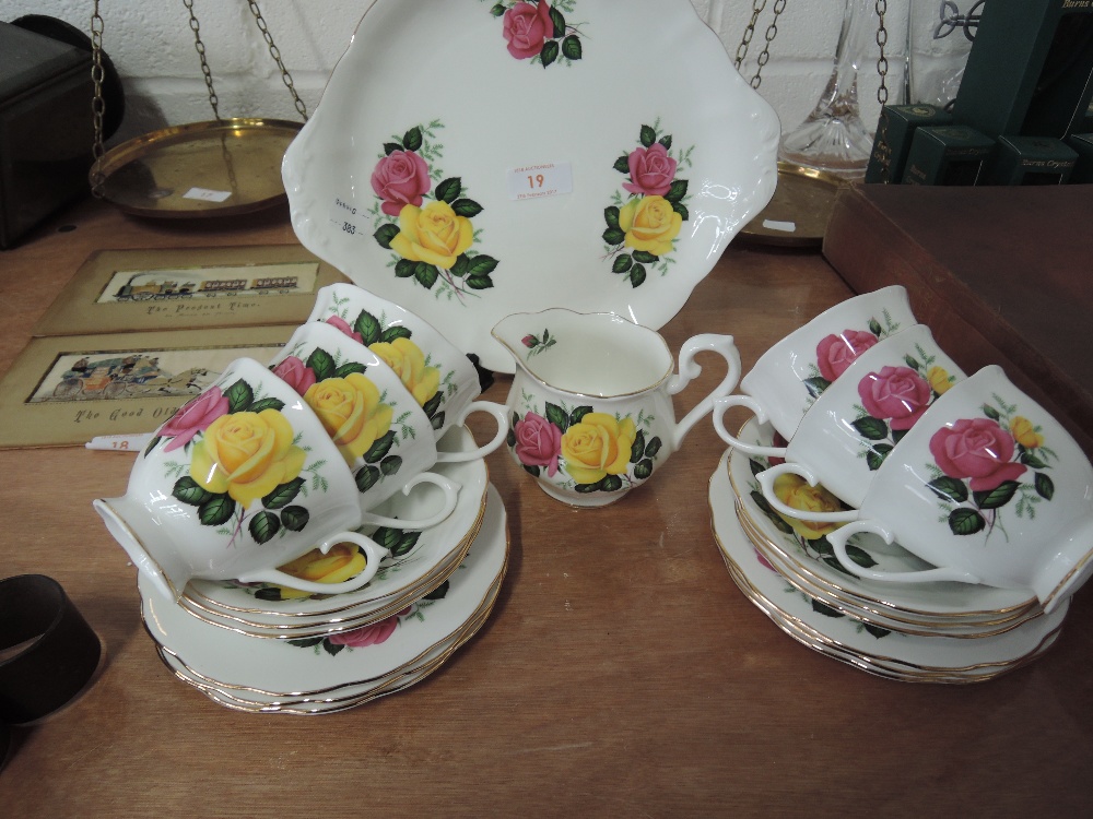 A Royal Albert June Delight part tea service