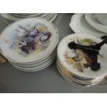 A selection of Pall Mall ware plates and Susan Beresford Wildlife in Britain collectors plates