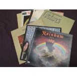 Deep Purple Rainbow x 7 LPs Made in Japan 24 Carat Purple Mark I & 11 Burn Machine Head