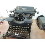 A vintage Royal typewriter