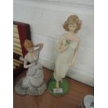 A Coalport figurine 'The Age of Elegance, Grand Parade' and The regal Collection 'Lisa'