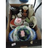 A treay pof miscellaneous ceramics etc