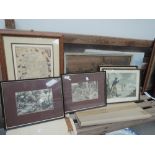 A selection of hunting and shooting prints and engravings