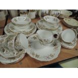 A Colclough dinner service, Autumn leaf pattern