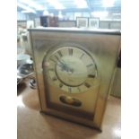 A vintage timemaster mantel clock