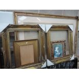 A selection of gilt picture frames