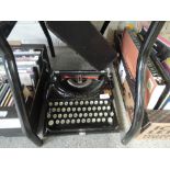 An Imperial 'The Good Companion' vintage typewriter in hard case