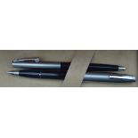 A Sheaffer Imperial fountain pen, touchdown fill, and ballpoint