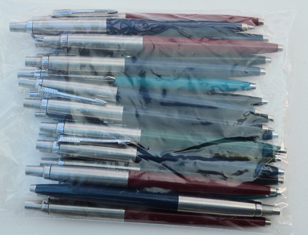 Twenty Parker Jotter ballpoint pens