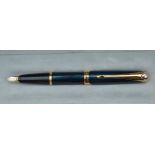 A Parker Ellipse fountain pen, blue