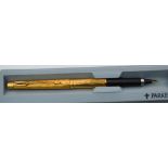 A Parker Classic fountain pen, Millaraies gold plated