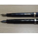 A Conway Stewart 76 and a Sheaffer fountain pen