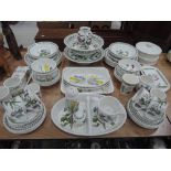 A collection of Portmeirion Botanical table ware