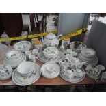 A large collection of Portmeirion Botanical garden tableware