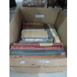 A box of vintage novels for young people