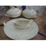 A selection of John Maddocks & Sons Royal Ivory tableware