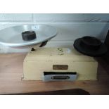 A set of Farmers Domestic Scales and weights