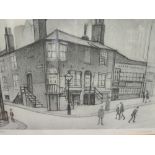 A Limited Edition print after L S Lowry, Great Ancoats Street, Manchester, with publishers blind