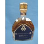 A bottle of The Chivas and Glenlivet group, The Queens award for export achievement 1995, 43% vol