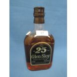 A 25 year old Glen Sloy scotch malt whisky 75 proof, 750ml 26.4 fl oz