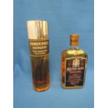 A Tomintoul Glenlivet single Highland malt whisky 70 proof twenty six and two third fl oz, a