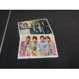 Two Beatles poster's , fan club souveneirs , Sgt Pepper and Let it Be