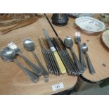 A selection of flatware