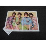 Official Beatles Fan Club Sgt Pepper poster