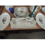 A selection of ceramics including Wedgwood and Shelley etc