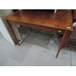 A vintage sapele dining table