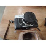 A Konica Hexanon Auto S2 camera 1:1.8 f=45mm