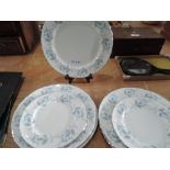 A selection Aynsley 'Las Palmas' side and tea plates