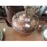 A copper kettle