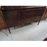 An early 20th Century mahogany sideboard