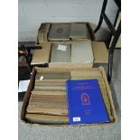 A large selection of vintage volumes from the Cumberland and Westmorland Antiquarian and