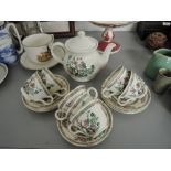 A part tea service Sadler with oriental design work 15 pieces approx