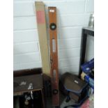 A vintage Marples spirit level with original box