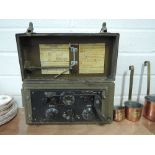 A Military Second World War period Canadian wireless set: the WS58 Mk1 radio HF transceiver