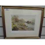 A print after Judy Boyes signed and titled February Grasmere